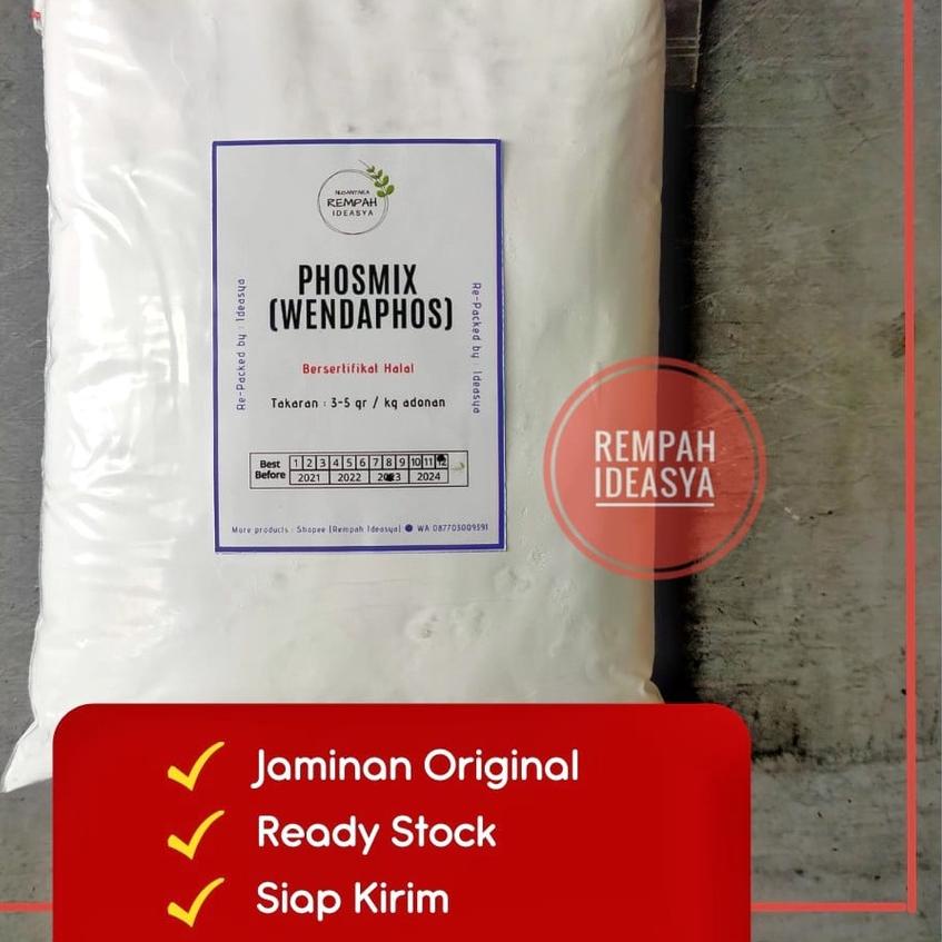 

➪ 1kg WendaPhos / Phosmix / Mixphos / Pengenyal Bakso / Sosis / Nugget / Siomay ➸