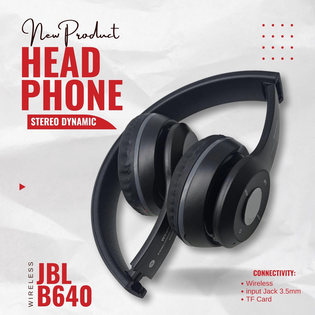 JBL B460 Wirelles Headphone On-Ear Wireless Headphone B460 Hi-Res Stereo Hanfsfree Bluetooth Headphone Bluetooth Stereo Dynamic