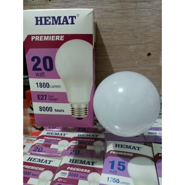 Lampu LED hemat premiere 20 watt