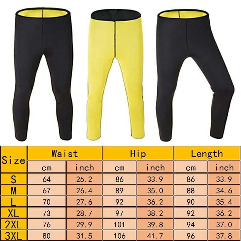 Celana Pelangsing Tubuh Hot Shaper Pants Celana Pembakar Lemak Bahan Neotex Elastis P20