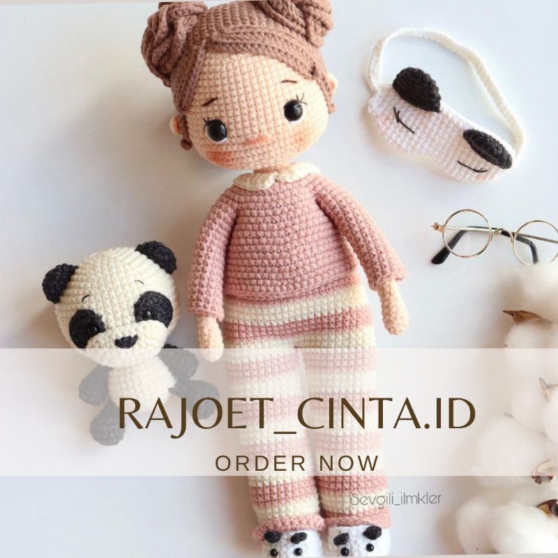 BONEKA RAJUT ANAK PEREMPUAN