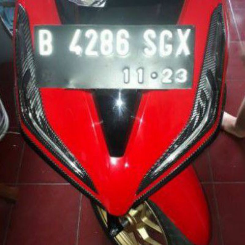 Cover tutup alis atas Cover lis lampu atas Sen Vario 150 New