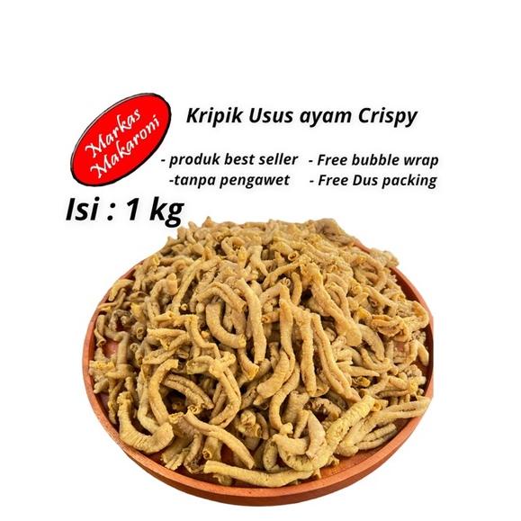 

Pasti Puas kripik usus crispy 1kg Hanya Di Sini