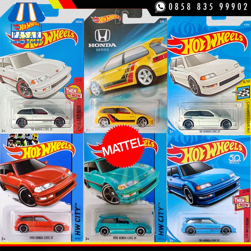 HOT WHEELS HONDA CIVIC EF