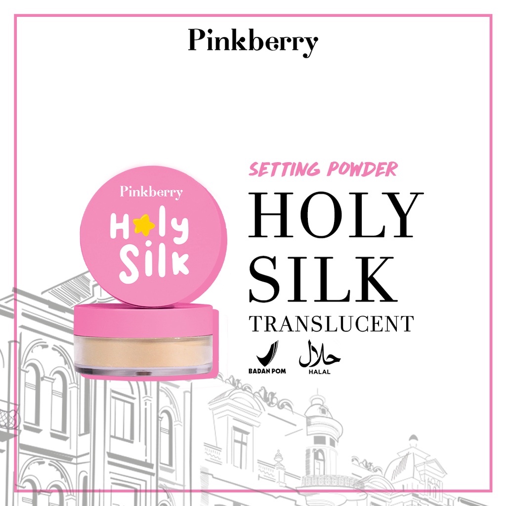 ★ BB ★ Pinkberry Holy Silk 4K Blur Setting Powder - Translucent - Tone Up