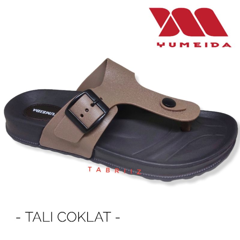 BARU Sandal Wanita Yumeida Sandal Karet Wanita Sandal Jepit wanita yumeida - Model Trendi Tahan Air