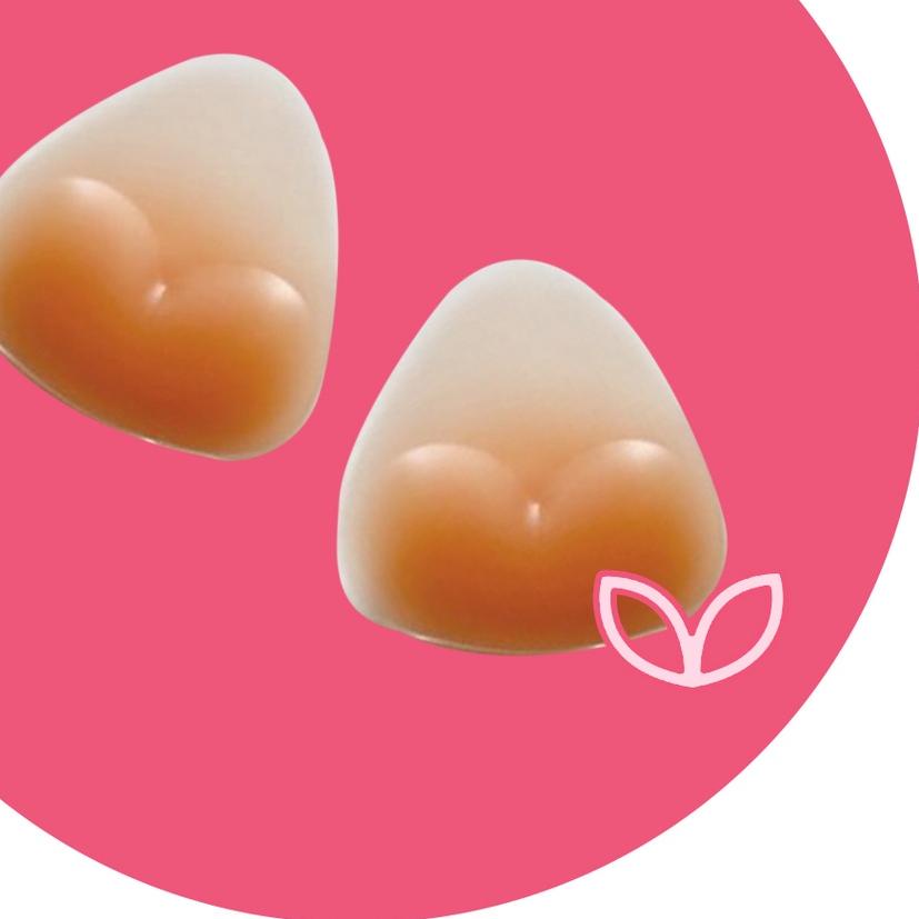 ➫ Pluffyschoice Silicone BB Pads Enhancer Push Up Bra Pads ➧