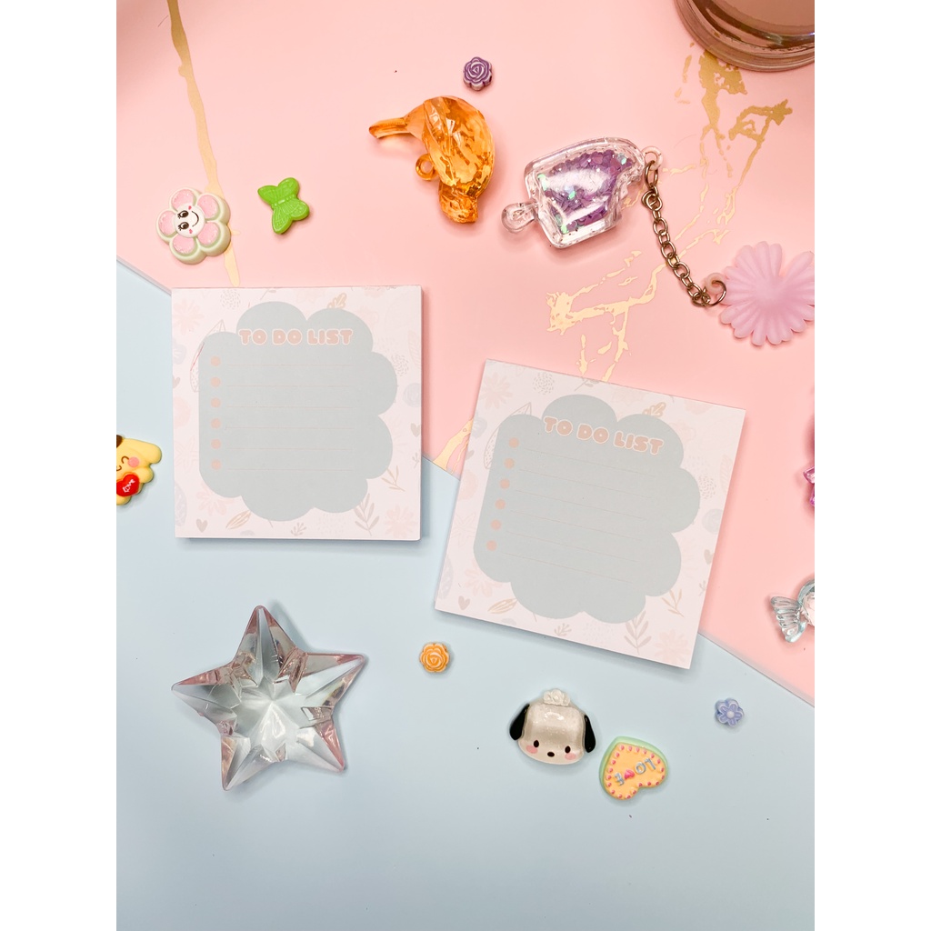 【GOGOMART】Kertas Memo Memopad Memo Notepad / Memo Catatan Bukan Sticky Notes Tempel - MM023 MM024