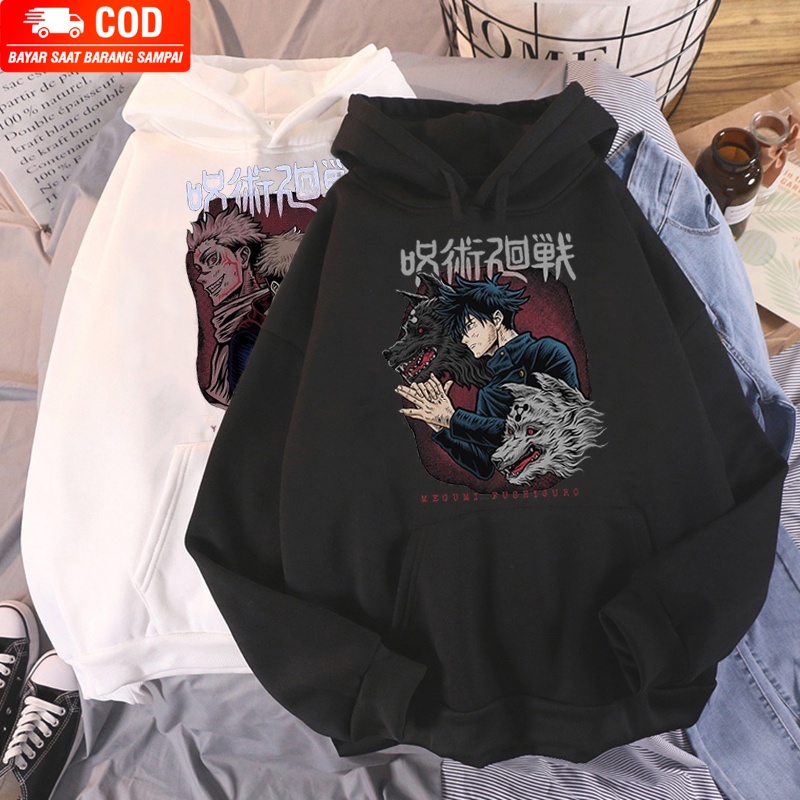 PROMO COD Hoodie Unisex Hoodie Japanese Hoodie Anime Jujutsu Kaisen Hoodies Men Yuji Itadori Cartoon