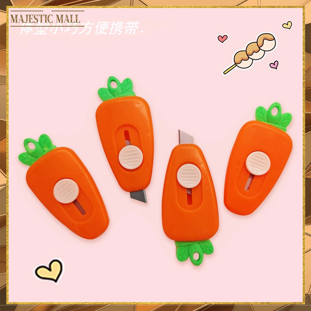 

® Pisau Kecil Cutter Mini Karakter Wortel Cutter Travelling Portable Import COD