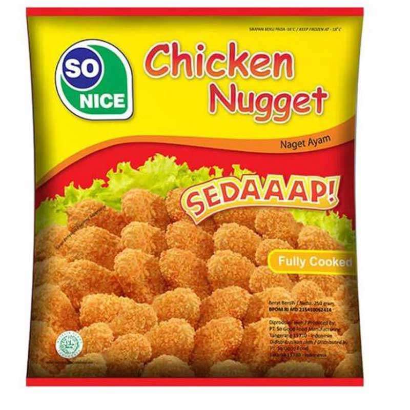 

So Nice Chicken Nugget Fully Cooked Nugget [500 g]