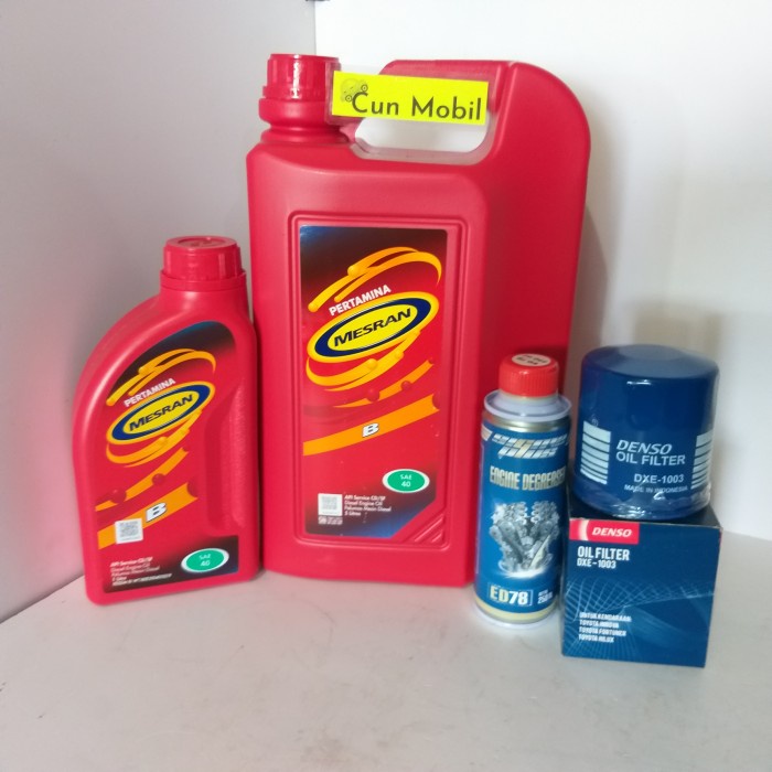Paket oli mesin Mesran B40 6 Liter Innova Diesel Hilux Diesel (4)