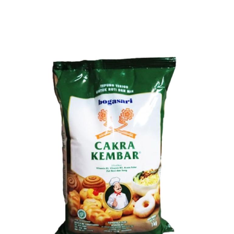 

Q35 Bogasari Cakra Kembar Tepung Terigu 1 kg BELANJA MURMER ㅬ