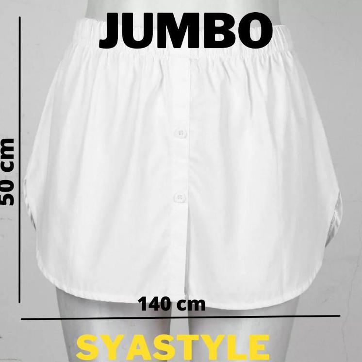 Terbaru 3.3 JUMBO Miniskirt, rok mini skirt, sambungan baju, rok mini muslimah korea