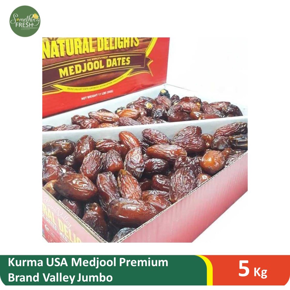 

Kurma USA Medjool Premium Bard Valley Jumbo Per Karton