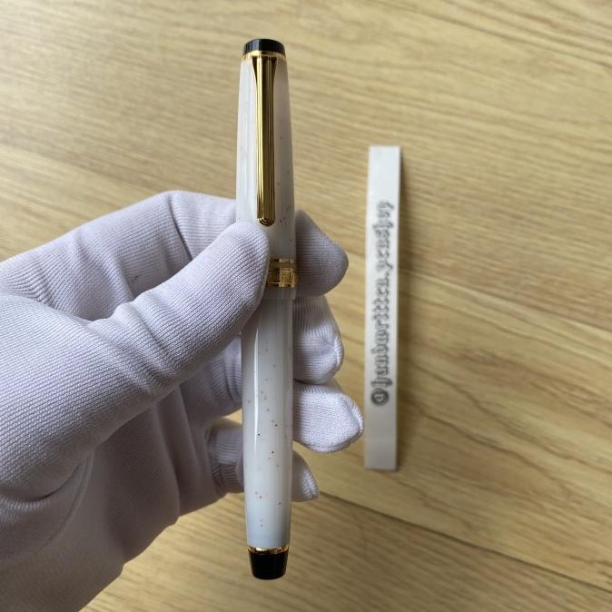 

SAILOR Shikiori Soraha Fountain Pen #Pilot Iroshizuku Platinum 3776