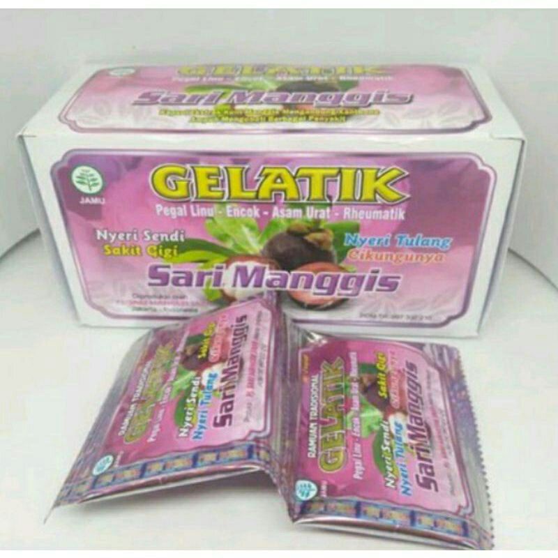 GELATIK SARI MANGGIS ASAM URAT REMATIK