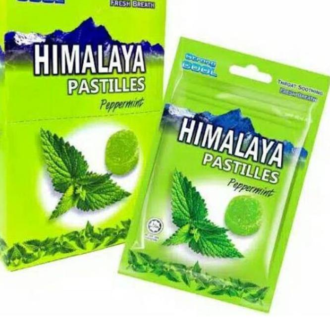 

♣ Permen himalaya pastiles 1 box+peppermint+12 pcs ❊
