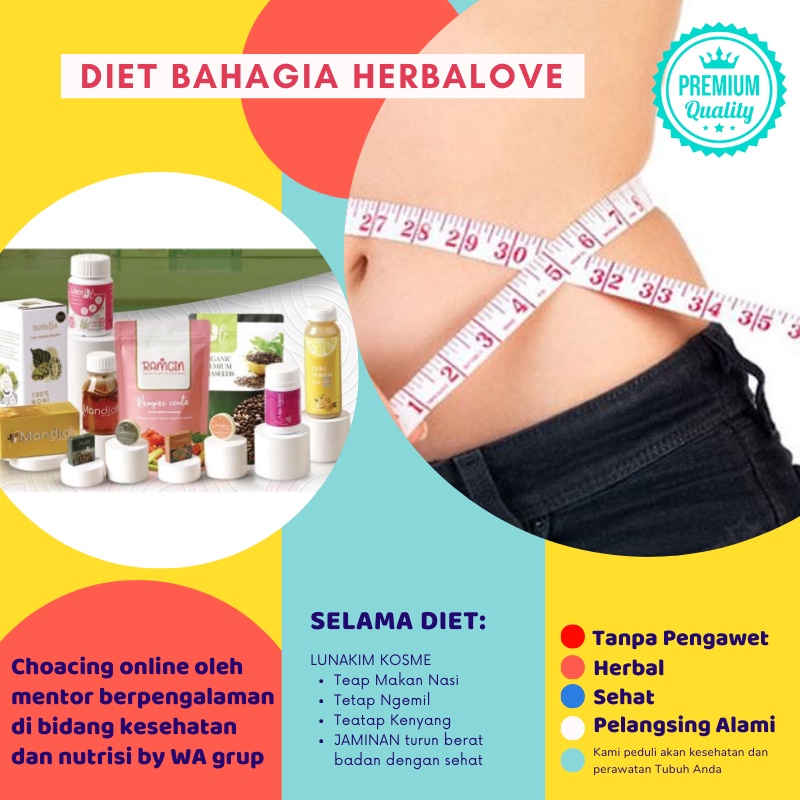 

HERBALOV PAKET DIET CANTIK PENURUN BERAT BADAN PROMIL RAMUAN ALAMI DBH