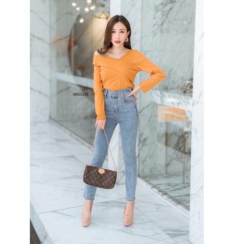 ❁ KAOS SABRINA MASSIVE LENGAN PANJANG IMPORT BANGKOK (BJMSV8003) ➳