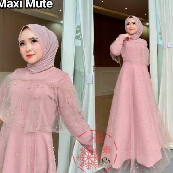Sale ELDE 16 - MAXI MUTE MOSCREPE KOMBY TILE MUTIARA GAMIS PESTA