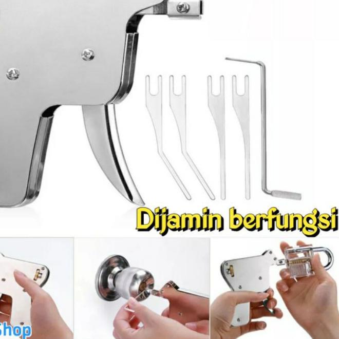Promo✔️-Promo Alat Pembuka Gembok Kunci Pintu Lockpick Gun Locksmith Tool
