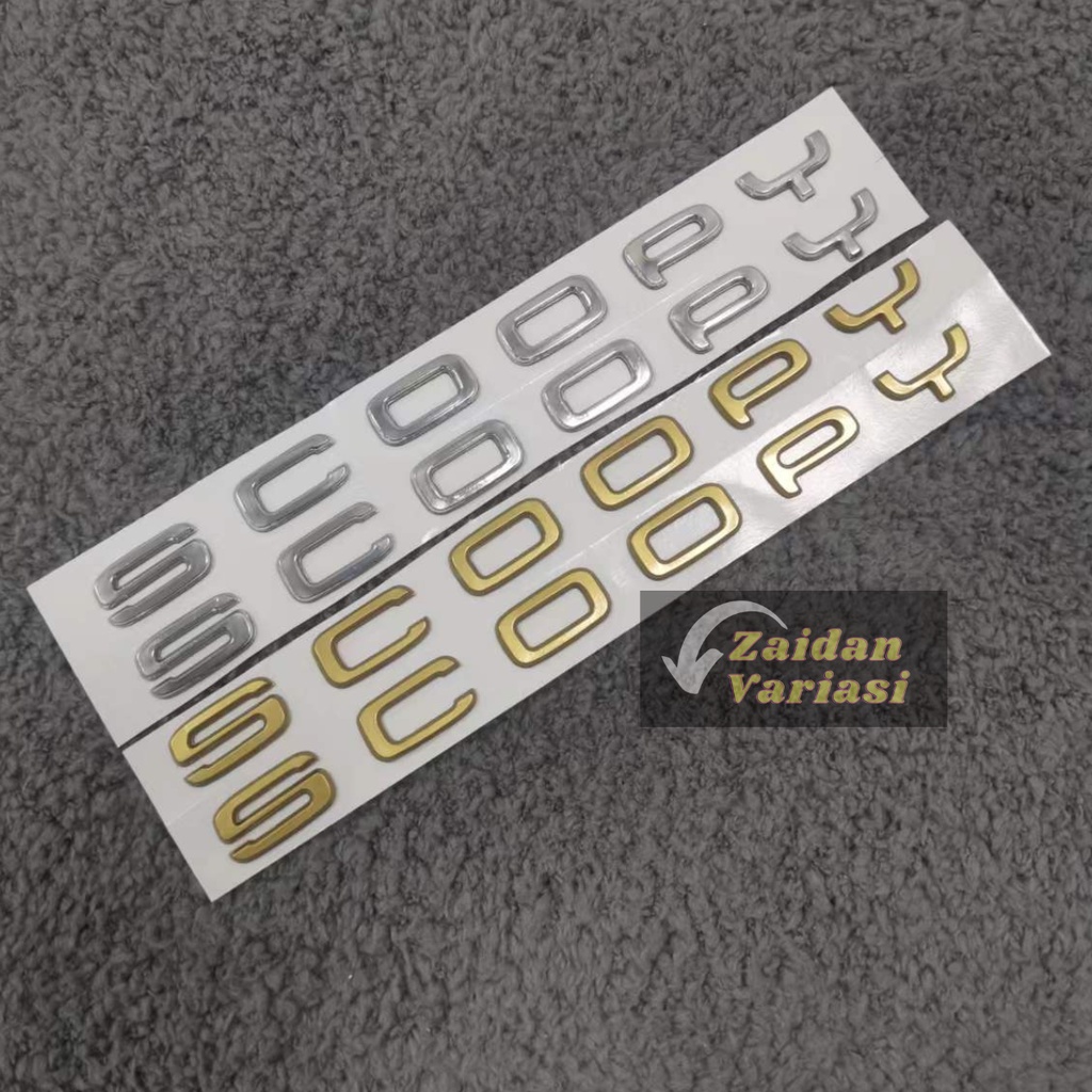 Emblem Scoopy Thailand 2021 2022 Karbu 2018 2019 2016 Scopy 2017 Jepang Original Ori Fi Gold