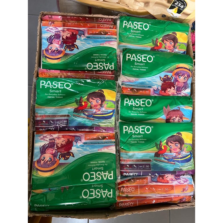 Tisu paseo isi 50 sheets