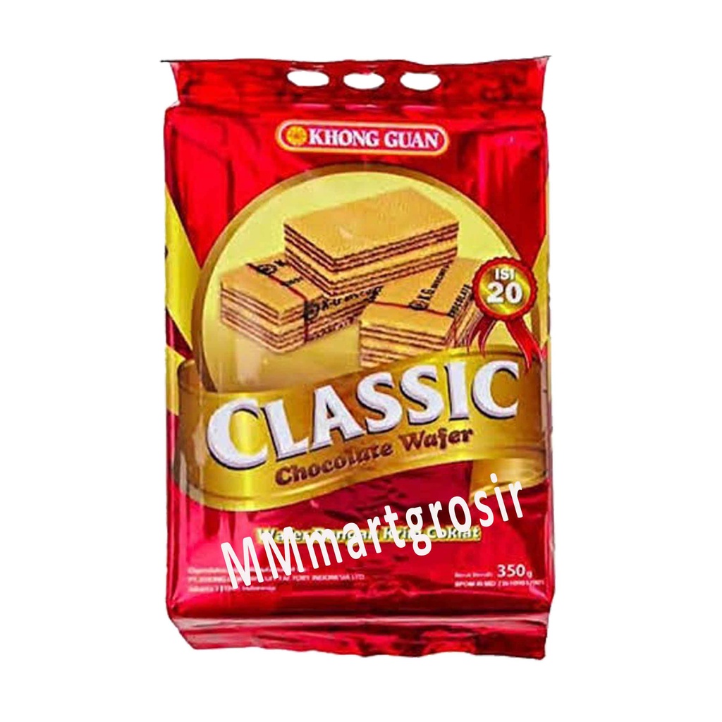 KHONG GUAN CLASSIC 350g/ WAFER CHOCOLATE/ KHONG GUAN WAFER