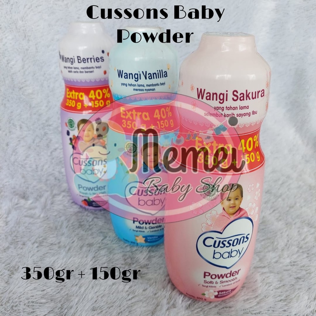 Cussons baby powder EXTRA Bedak bayi cussons perlengkapan bayi lahir