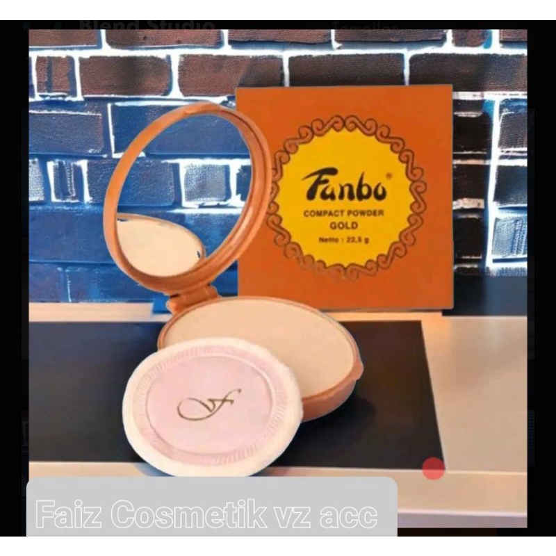 FAMBO Compact Powder Gold/ Bedak Padat Fambo