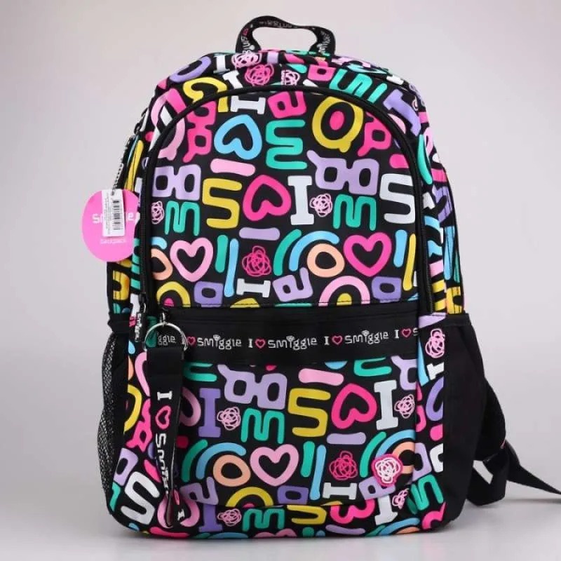 Tas Smiggle Ori I Love Smiggle Backpack set
