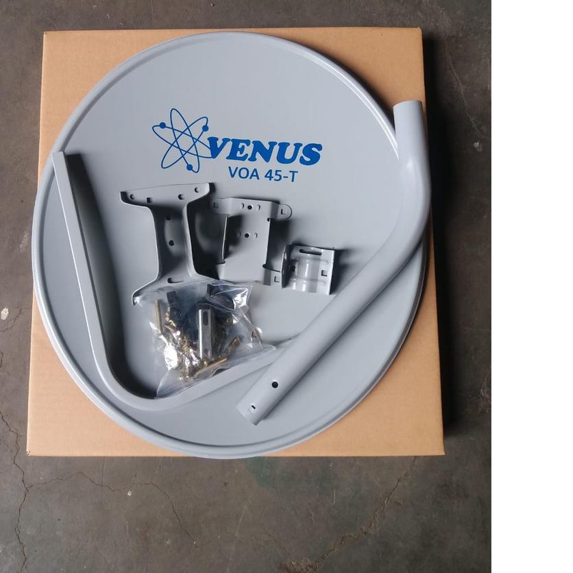 ✾ Dish Mini Venus 45 fullset lnb dan kabel Dish ODU Parabola Mini ♠