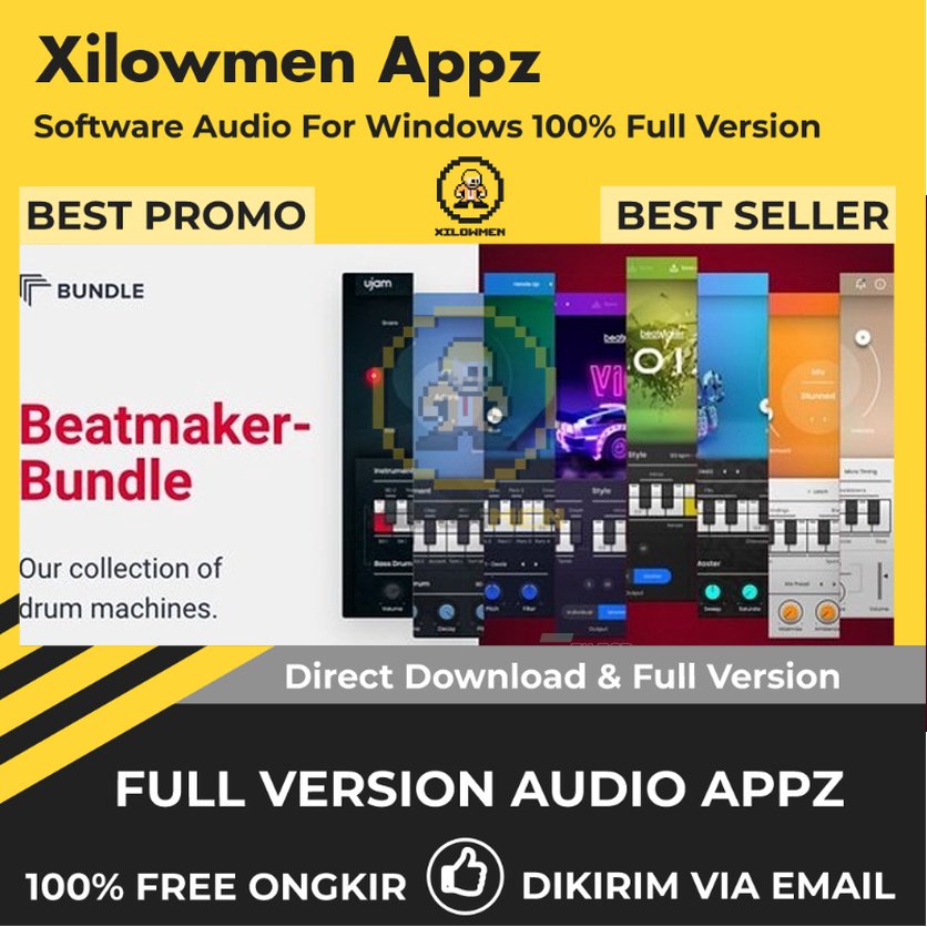 [Full Version] uJAM Beatmaker Bundle 20 Pro Lifetime Audio Software WIN OS