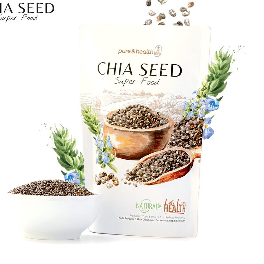 

✦ Biji Chia Seed 500 gr Organik Black Chiaseed Diet Original Natural Super Food ❄