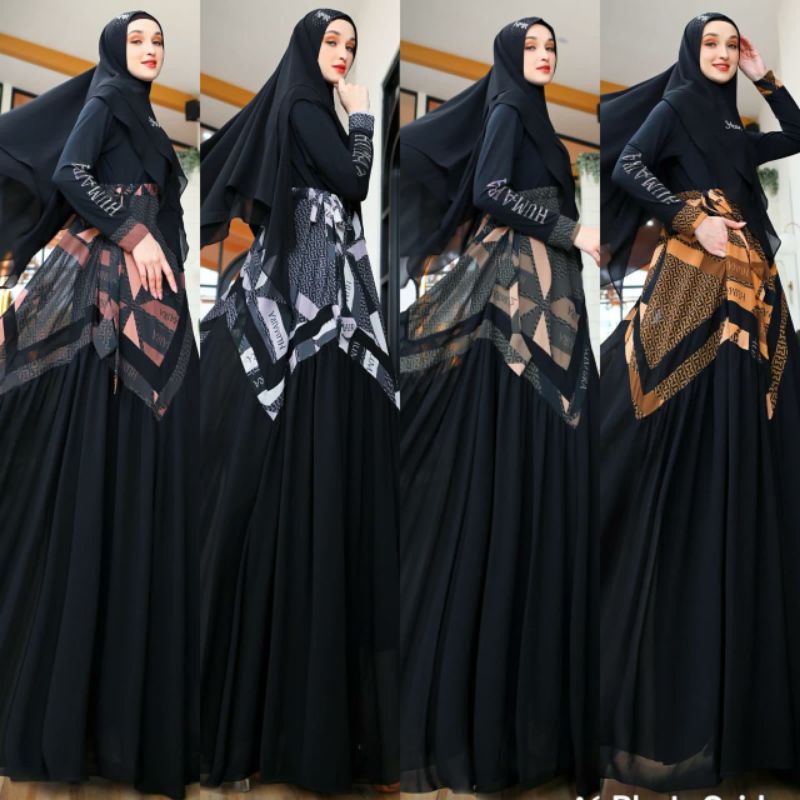 gamis evrinha syari humaira
