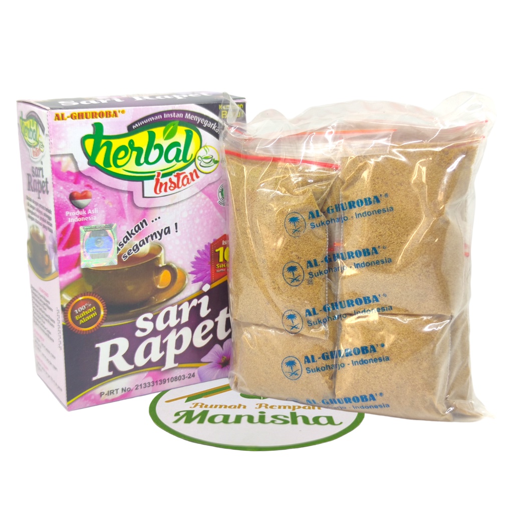 

Instan Sari Rapet Herbal Alami Isi 10 Sachet