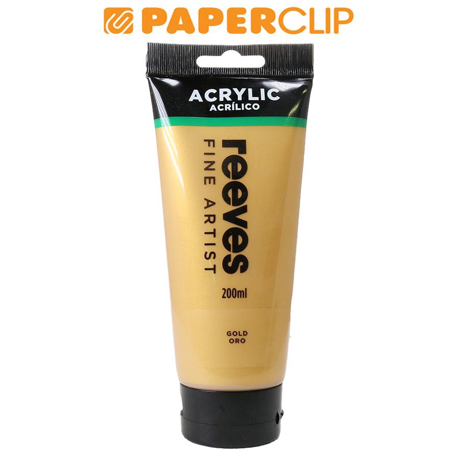 

CAT AKRILIC / ACRYLIC REEVES 200ML GOLD 0008400RVS