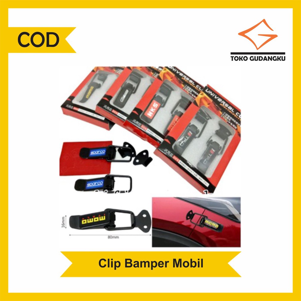 Clip Bamper Mobil Universal