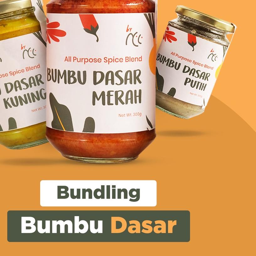 

☁ By NCC Bundling Bumbu Dasar Merah Kuning Putih Masak Makanan Cepat Saji Favorit Premium Termurah ❃