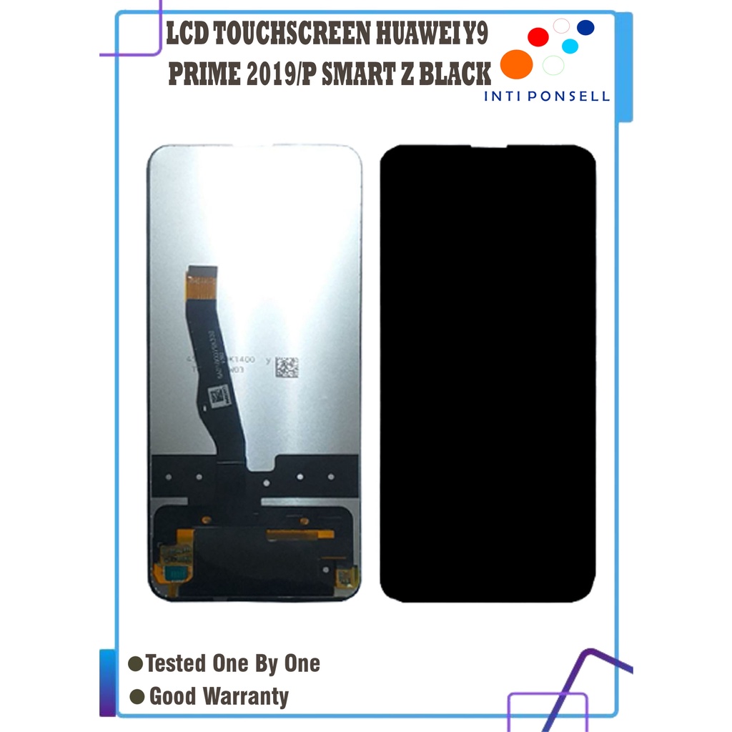 LCD TOUCHSCREEN HUAWEI Y9 PRIME 2019 - P SMART Z - BLACK - LCDTS HUAWEI
