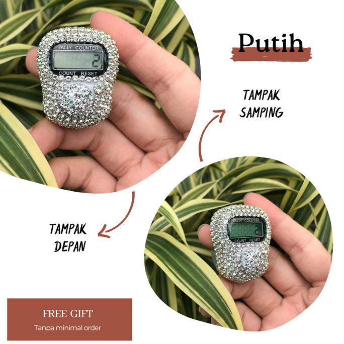Tasbih Digital Swarovski Premium Permata