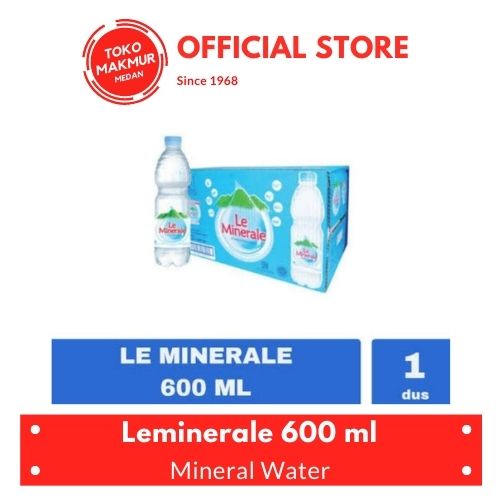 1 KARTON  LE MINERALE 600 ML