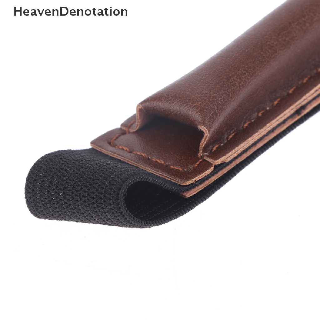 [HeavenDenotation] 1pc Leather Touch Screen Pen Cover Tablet Pensil Pelindung Lengan Case HDV