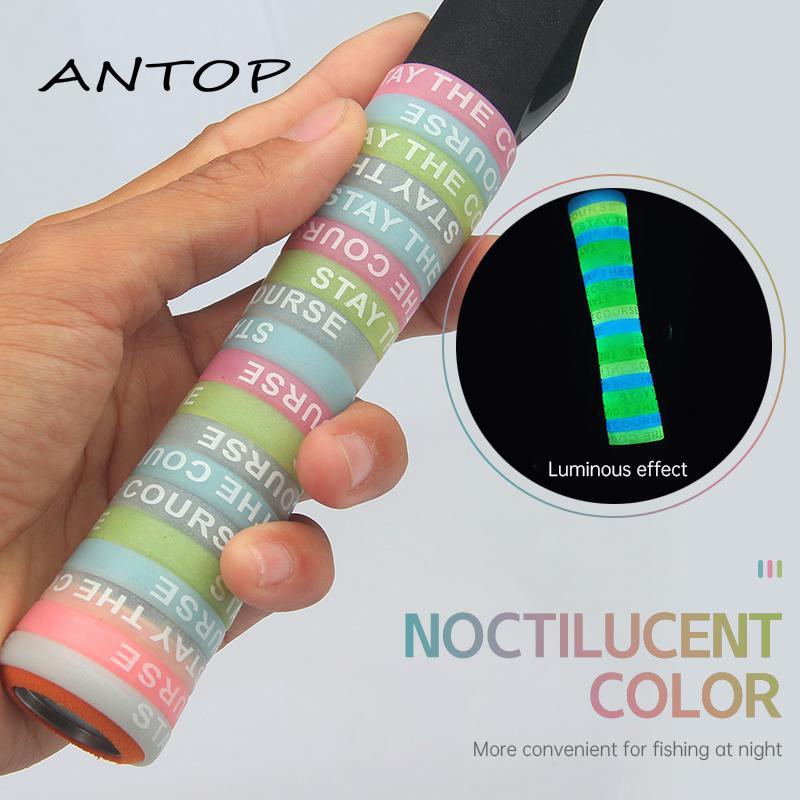 [Antop ] Noctilucent Cincin Silikon Elektronik Lengan Rokok Keren Bercahaya Cincin Anti-slip Cincin