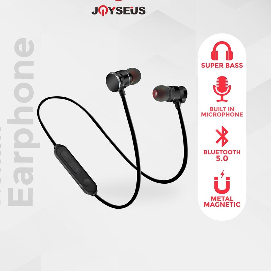 ✸ Earphone / Bluetooth Magnetic Wireless Sport Joyseus - EP0019 ⅍