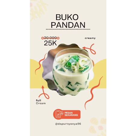 

Dessert Buko Pandan