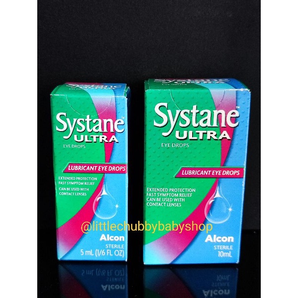 ALCON SYSTANE ULTRA LUBRICANT EYE DROPS / OBAT TETES  MATA