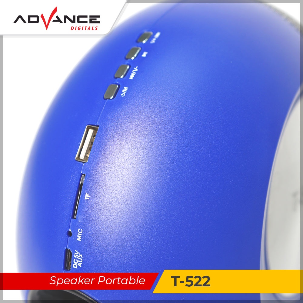 Speaker Bluetooth Advance T522 | Speaker  Advance Speaker TWS Bass - Garansi Resmi 1 Tahun