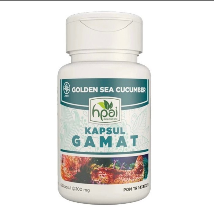 

Gamat Kapsul HNI HPAI Herbal Penyakit Dalam
